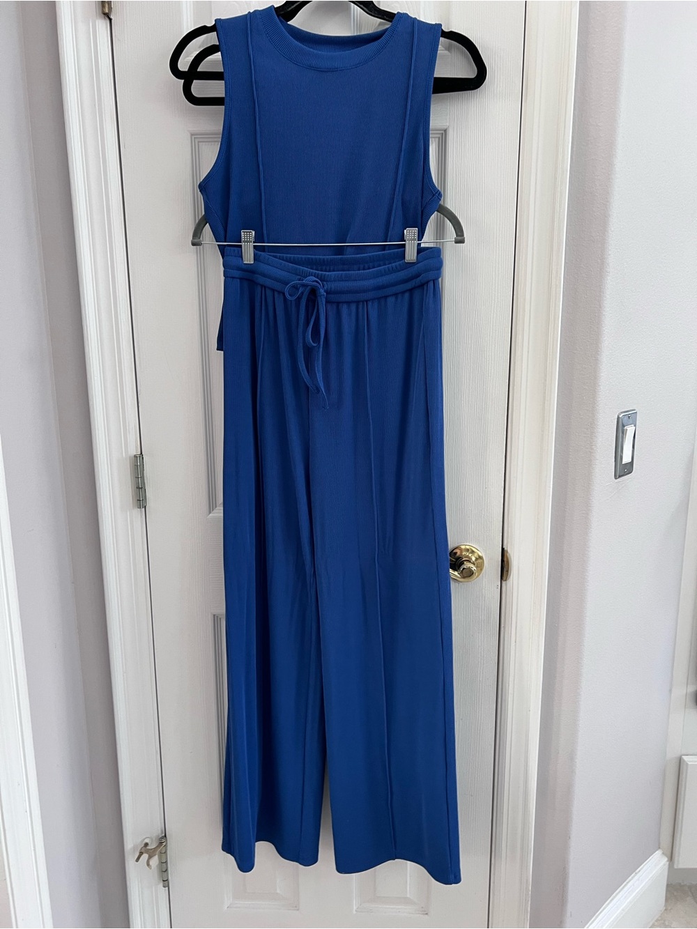 Blue Women's top and pants set
